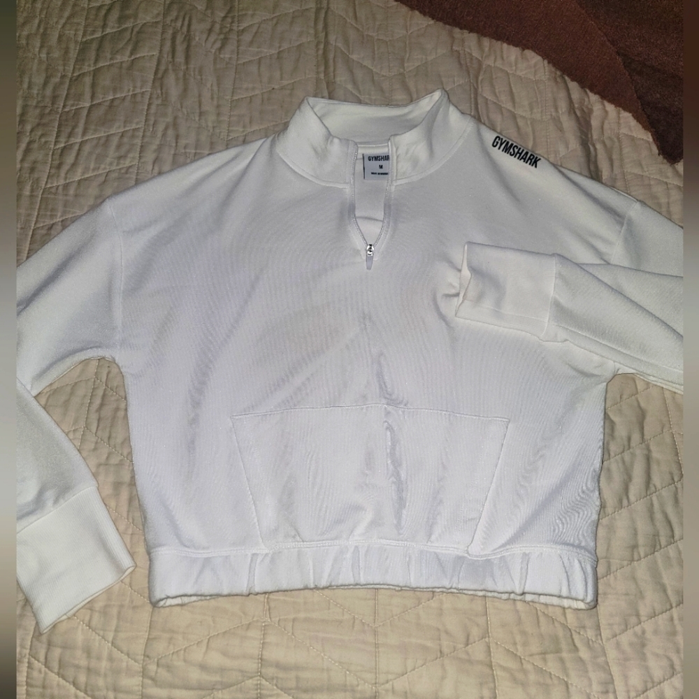Gymshark cropped halfzip